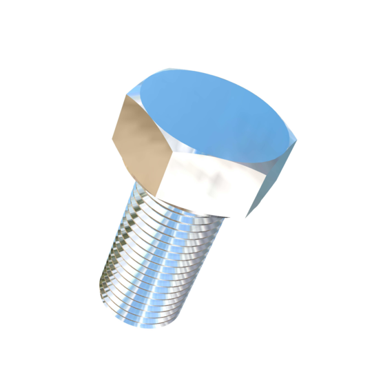 Titanium 1/2-20 X 1 UNF Allied Titanium Hex Head Bolt (No Dimple)